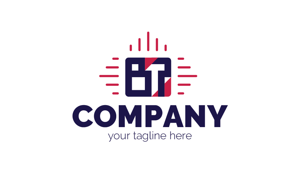 Download Шаблон логотипа "Glowing letters Logo Template" / Glowing letters Logo Template - Шаблон логотипа на тему графика letter b,letter t,square,diamond,glow,electricity,electrical,electronics,computers,communication,technology,lighting,lamp,rays,bright,sign,minimalism,one color,two colors,emblem