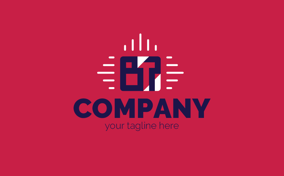 Download Шаблон логотипа "Glowing letters Logo Template" / Glowing letters Logo Template - Шаблон логотипа на тему графика letter b,letter t,square,diamond,glow,electricity,electrical,electronics,computers,communication,technology,lighting,lamp,rays,bright,sign,minimalism,one color,two colors,emblem