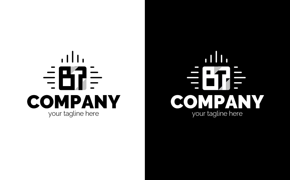Download Шаблон логотипа "Glowing letters Logo Template" / Glowing letters Logo Template - Шаблон логотипа на тему графика letter b,letter t,square,diamond,glow,electricity,electrical,electronics,computers,communication,technology,lighting,lamp,rays,bright,sign,minimalism,one color,two colors,emblem
