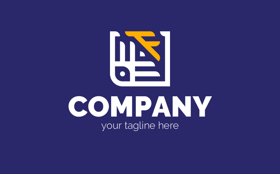 Download Шаблон логотипа "F + octopus Logo Template" / F + octopus Logo Template - Шаблон логотипа на тему графика letter f,octopus,tentacles,finance,help,support,square,rhombus,stability,business,logo,sign,minimalism,one color,two colors,emblem