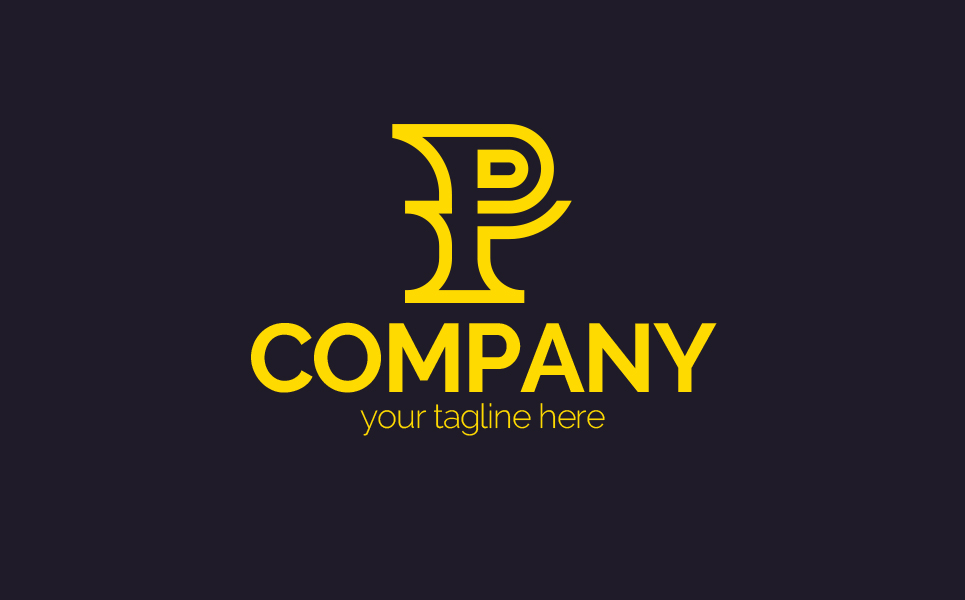 Download Шаблон логотипа "P + superhero Logo Template" / P + superhero Logo Template - Шаблон логотипа на тему графика letter p,superhero,fast,help,finance,services,speed,dynamics,positive,character,sign,minimalism,one color,two colors,emblem