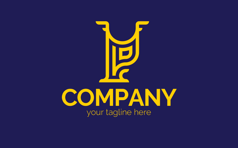 Download Шаблон логотипа "Letter P + Owl Logo Template" / Letter P + Owl Logo Template - Шаблон логотипа на тему графика letter p,owl,video surveillance,surveillance,protection,night vision,look,eye,sign,minimalism,one color,two colors,emblem