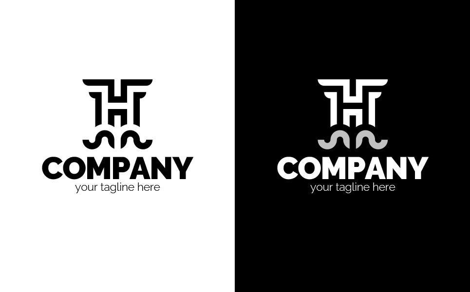Download Шаблон логотипа "Letter H Above the Clouds Logo Template" / Letter H Above the Clouds Logo Template - Шаблон логотипа на тему графика letter h,clouds,height,stability,leader,building,skyscraper,business,finance,real estate,sign,minimalism,one color,two colors,emblem