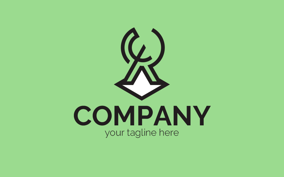 Download Шаблон логотипа "Geodesy Logo Template" / Geodesy Logo Template - Шаблон логотипа на тему графика letter r,letter e,letter c,letter k,geodesy,landscape,geolocation,map,logistics,real estate,construction,transportation,land,compass,measurements,sign,minimalism,one color,two colors,emblem