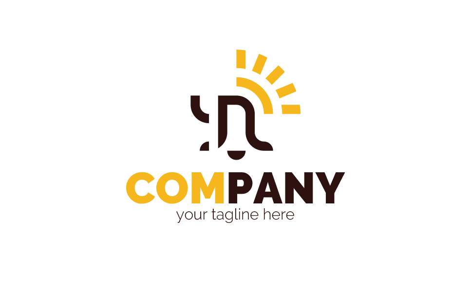 Download Шаблон логотипа "Morning Logo Template" / Morning Logo Template - Шаблон логотипа на тему графика letter y,letter l,morning,alarm clock,sun,rays,cheerfulness,health,sleep,cafe,coffee,press,newspaper,blog,fitness,breakfast,charging,sign,minimalism,one color