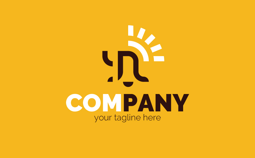 Download Шаблон логотипа "Morning Logo Template" / Morning Logo Template - Шаблон логотипа на тему графика letter y,letter l,morning,alarm clock,sun,rays,cheerfulness,health,sleep,cafe,coffee,press,newspaper,blog,fitness,breakfast,charging,sign,minimalism,one color