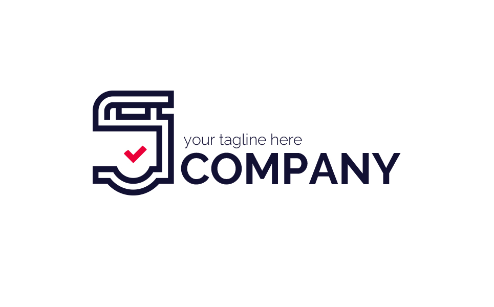 Download Шаблон логотипа "Information Sign Logo Template" / Information Sign Logo Template - Шаблон логотипа на тему графика letter s,sign,outdoor advertising,approval,pillar,facade,production,advertising,minimalism,one color,two colors,emblem