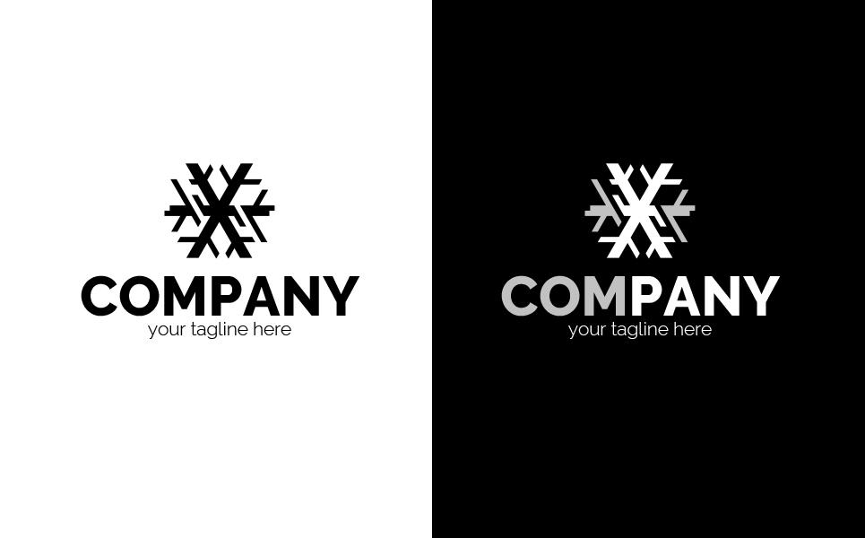 Download Шаблон логотипа "X + Snowflake Logo Template" / X + Snowflake Logo Template - Шаблон логотипа на тему графика letter x,snowflake,cooling,freezing,air conditioning,refrigerator,refrigeration,cryonics,medicine,storage,cold,ice,ice cream,freezer,sign,minimalism,one color,two colors,emblem