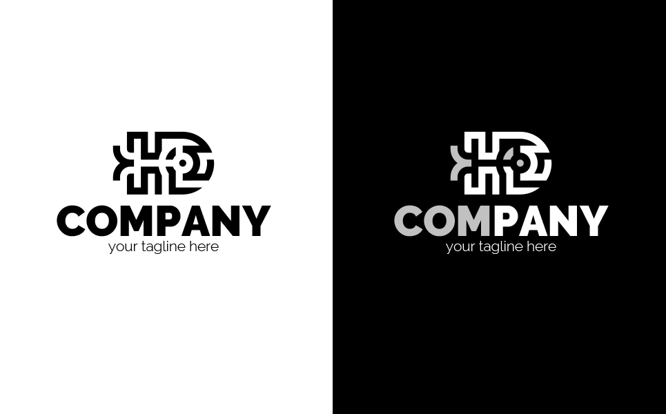 Download Шаблон логотипа "Hard Disk Data Recovery Logo Template" / Hard Disk Data Recovery Logo Template - Шаблон логотипа на тему графика letter h,letter d,hard disk,data encryption,data recovery,data storage,computer disk,flash drive,media,digital technology,computers,technology,electronics,sign,minimalism,one color,two colors