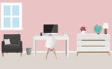 Room Scene Creator Illustration thema Klein Screenshot "Room Scene Creator" Illustration