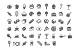 Flat Food Iconset Template Small Screenshot Flat Food Iconset Template