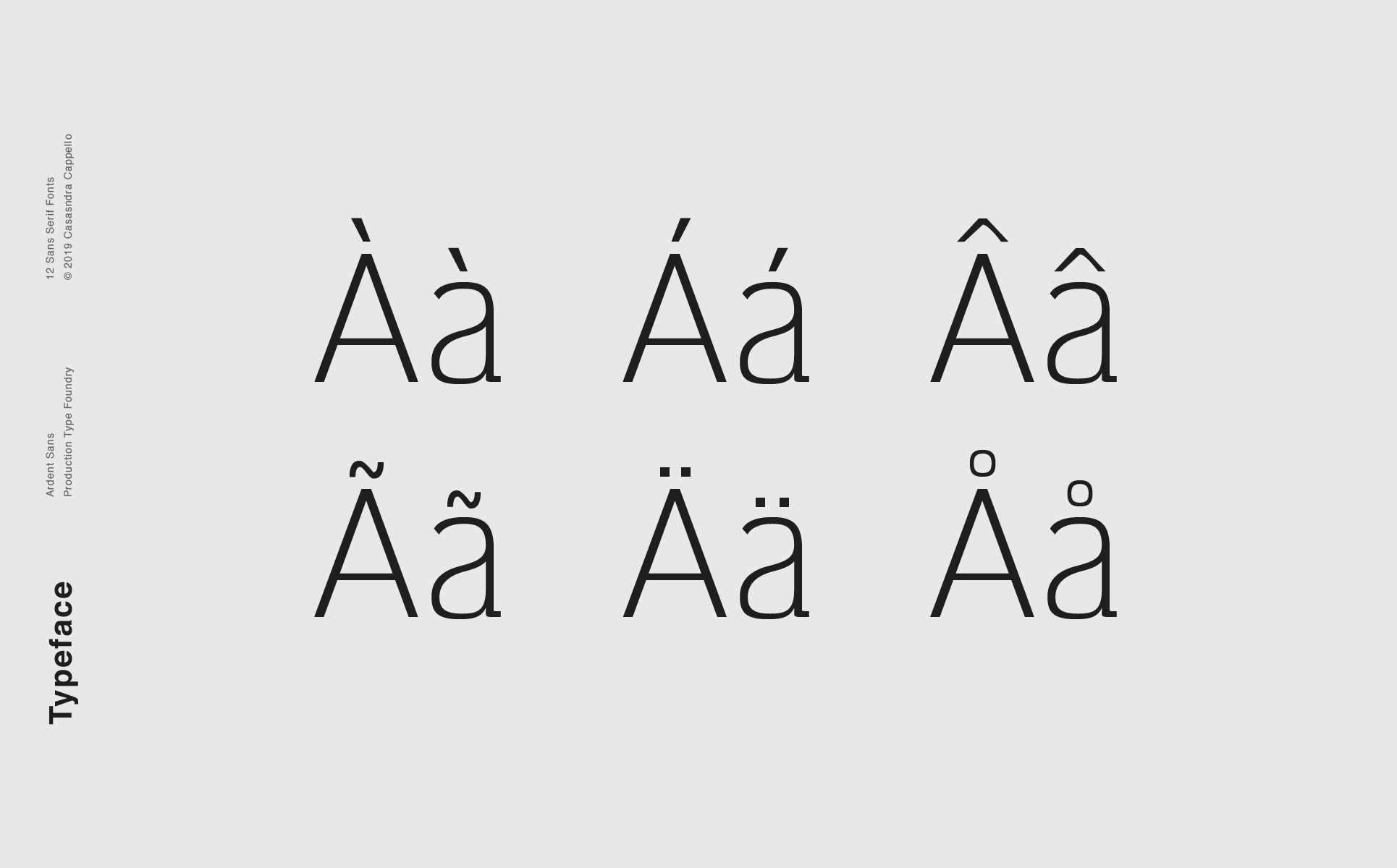 Ardent Sans - A Modern Font Family Font Theme Small Screenshot Ardent Sans - A Modern Font Family Font