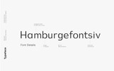 Stark - A Modern Sans Serif Font šablona Malý screenshot Font "Stark - A Modern Sans Serif"
