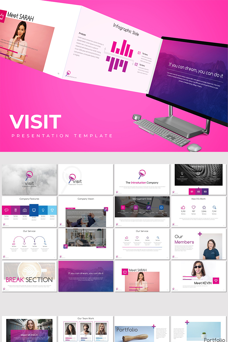 Visit Keynote Template Big Screenshot Visit Keynote Template New Screenshots BIG