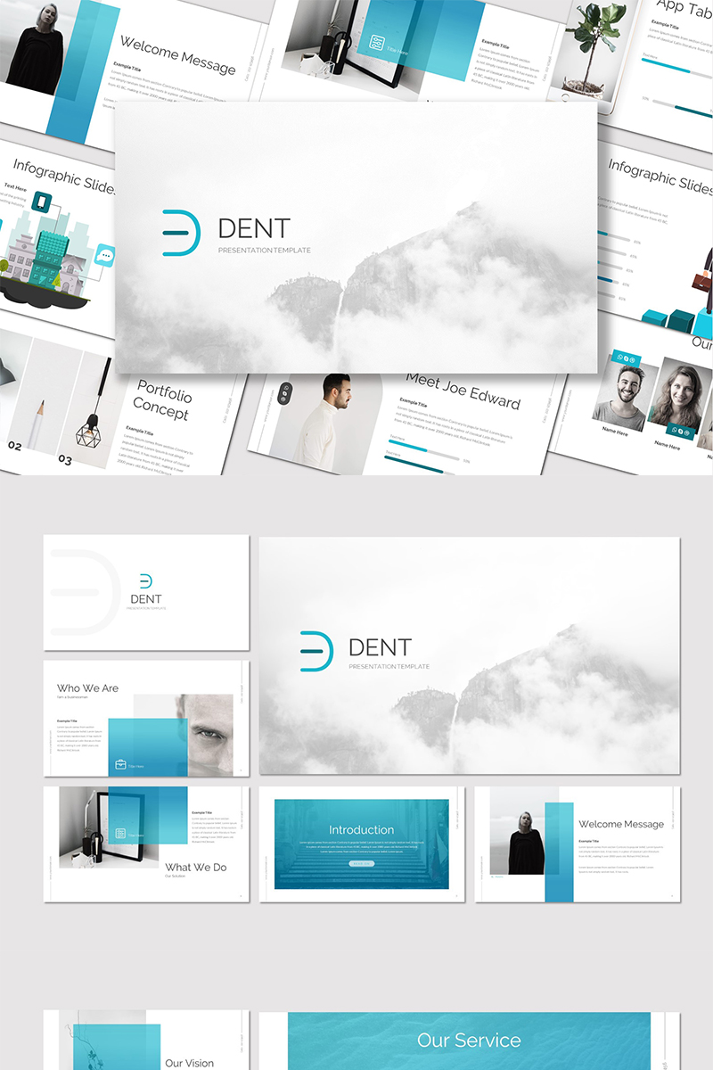 Dent - Google Slides Theme Small Screenshot Dent - Google Slides