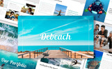Debeach - Google Slides Theme Small Screenshot Debeach - Google Slides