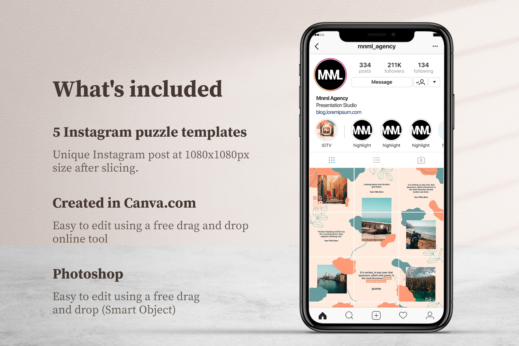 Download Шаблон для соцсетей "Instagram Puzzle Bundle Social Media Template" / Instagram Puzzle Bundle Social Media Template - Шаблон для соцсетей на тему графика canva,canva template,instagram,instagram template,story,stories,ig template,stories template,instagram stories,ecommerce,puzzle,puzzle template,sale,sale poster,shop,online shop,social,social