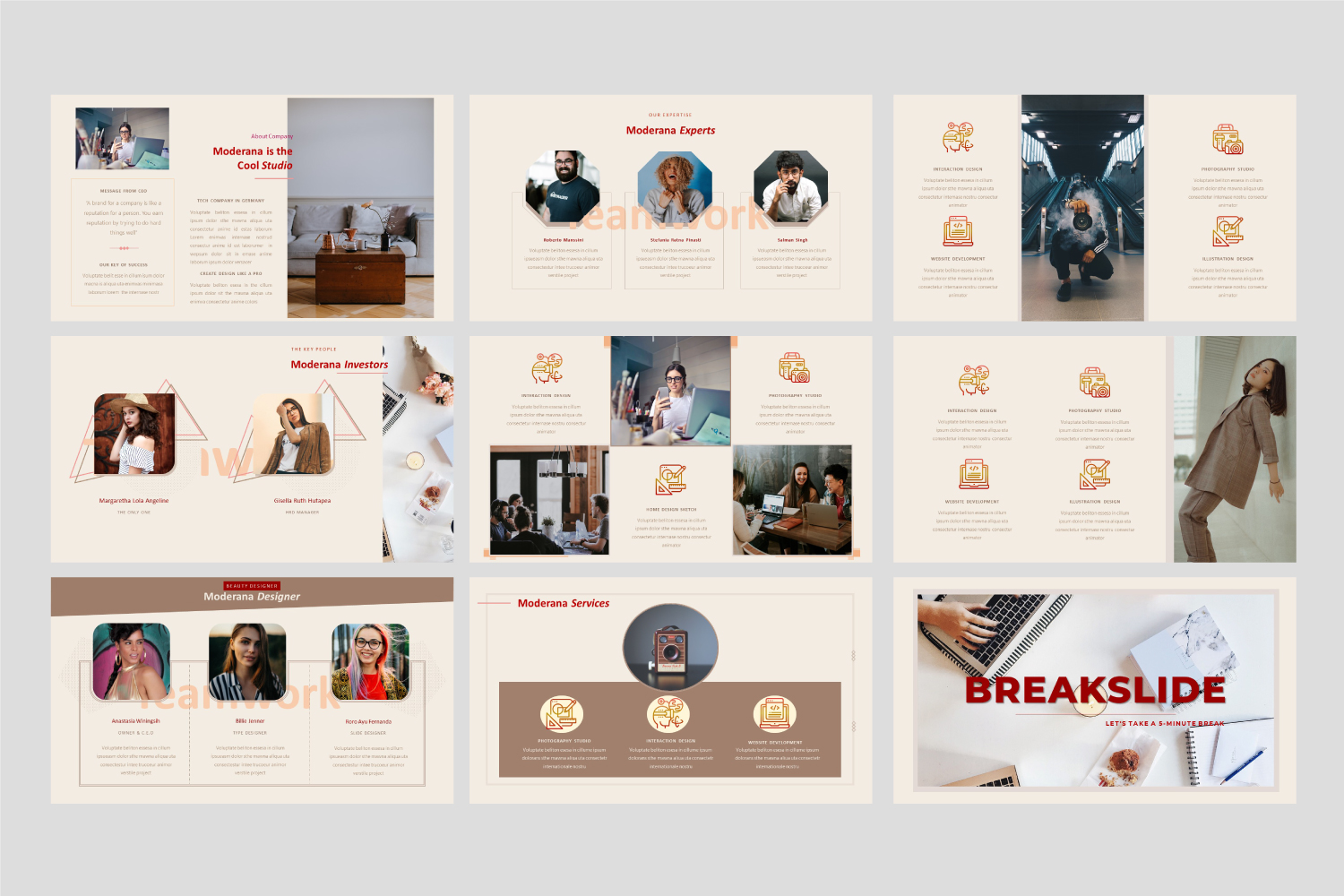 Moderana – Creative Business PowerPoint Template