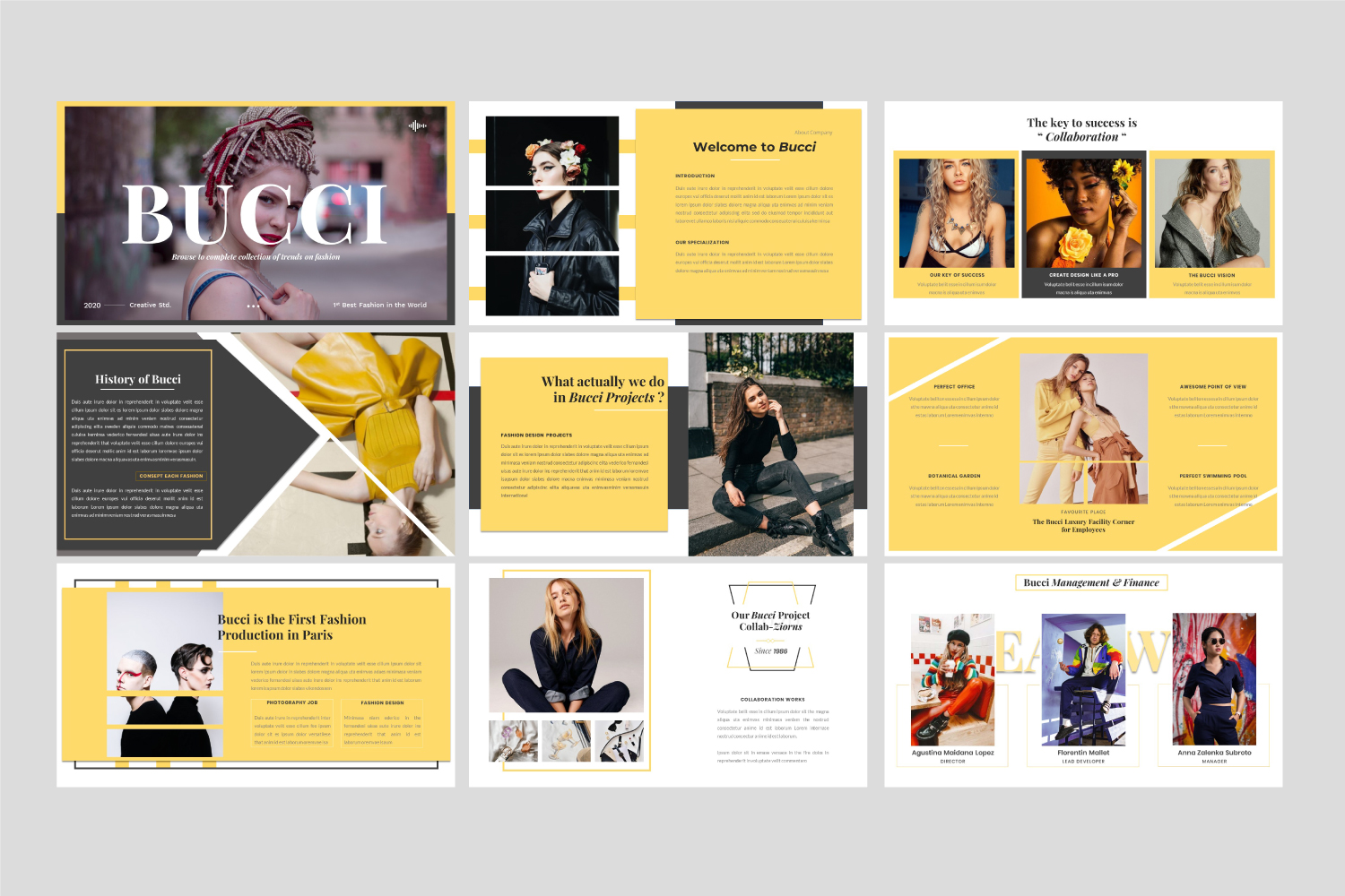 Bucci – Creative PowerPoint Template