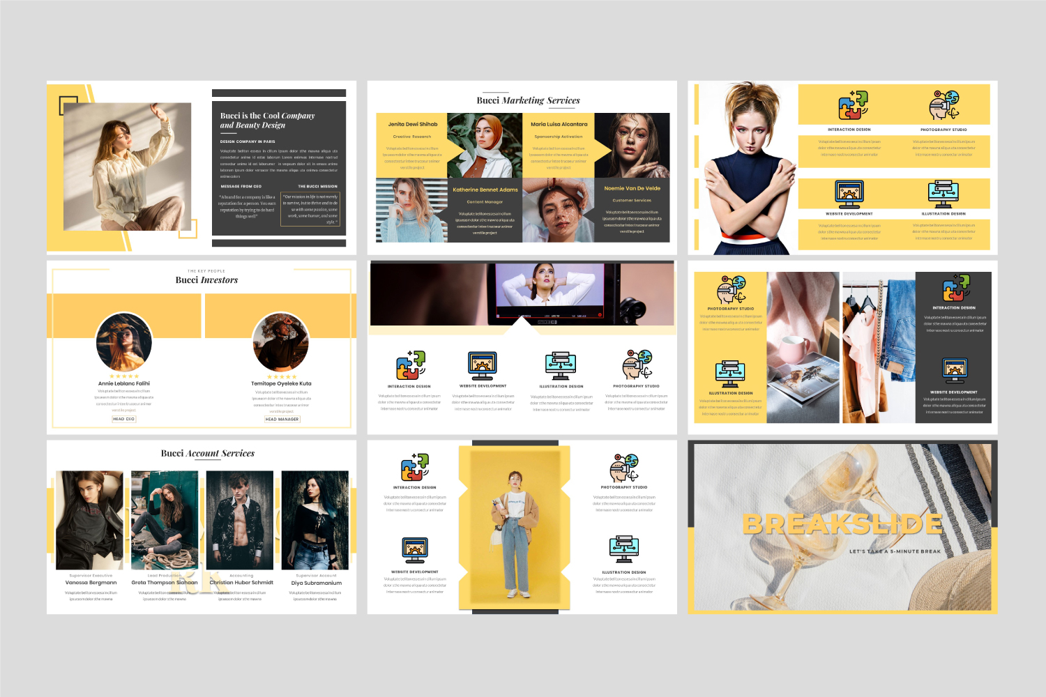 Bucci – Creative PowerPoint Template
