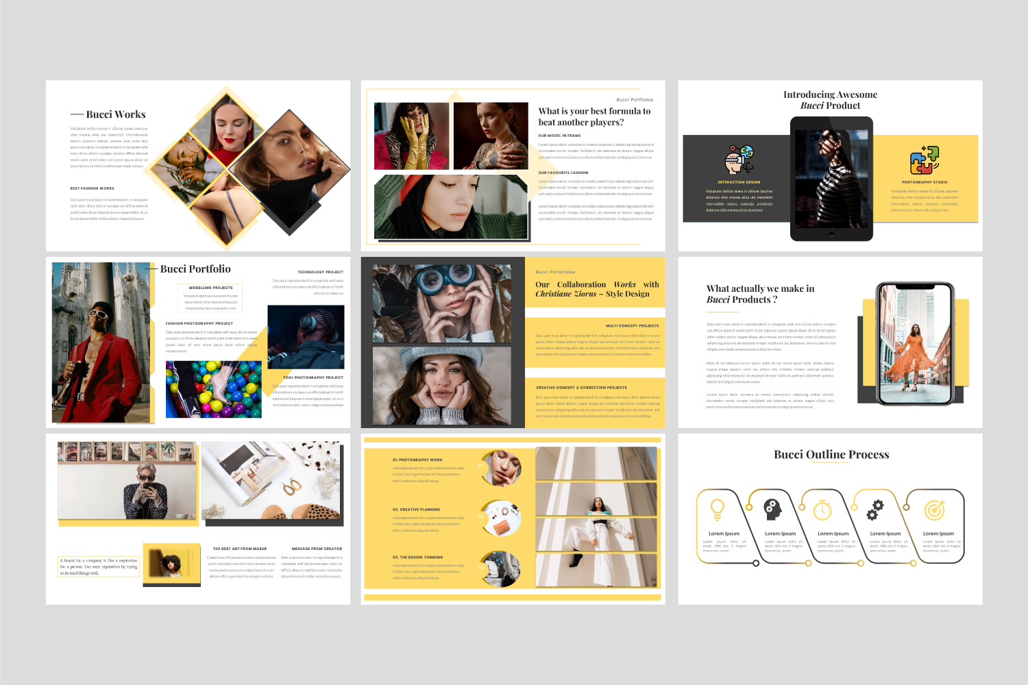 Bucci – Creative PowerPoint Template