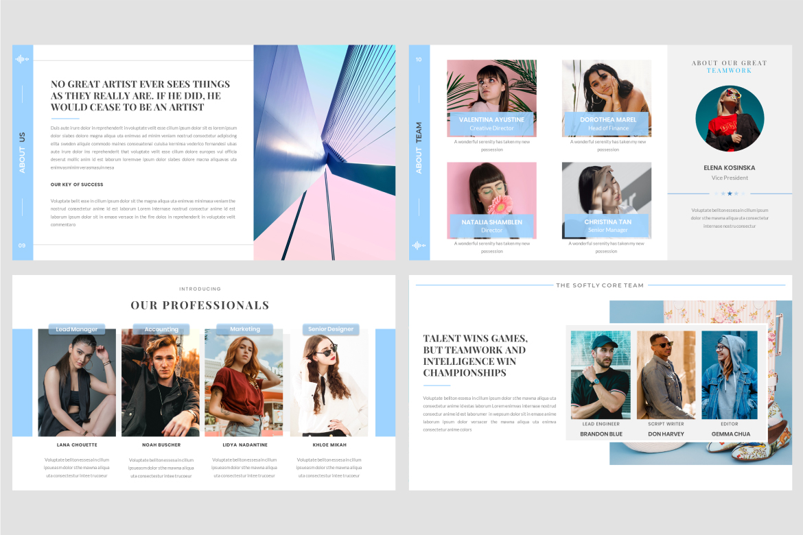 Softly – Creative PowerPoint Template