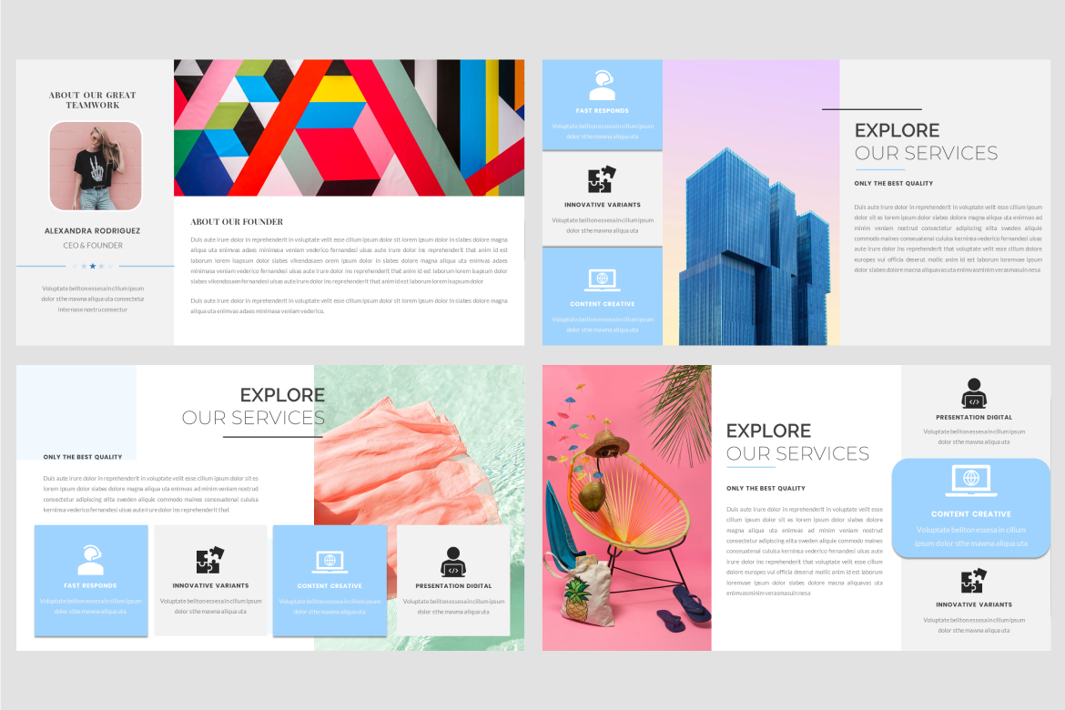 Softly – Creative PowerPoint Template