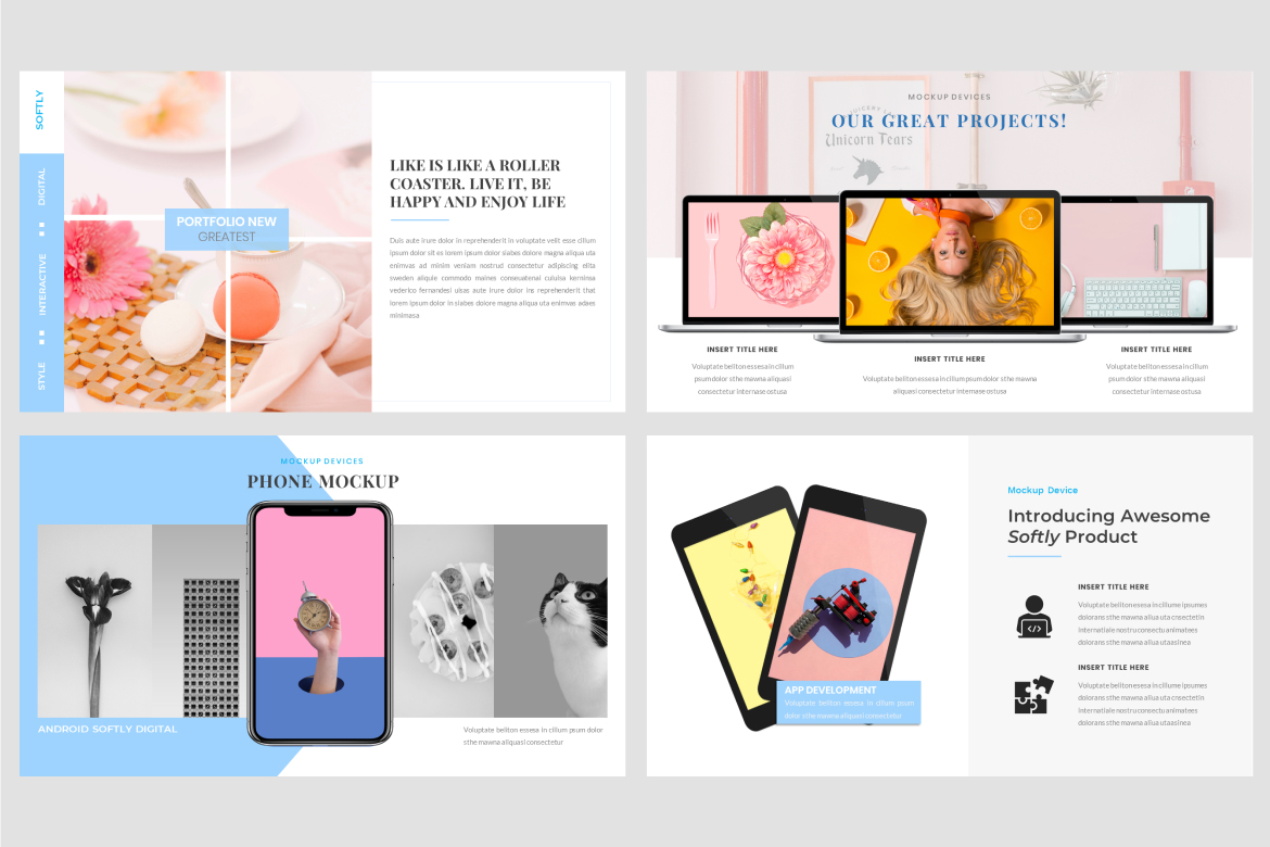 Softly – Creative PowerPoint Template