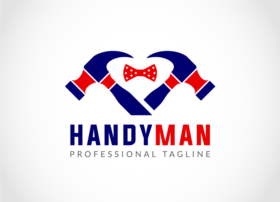 Download Шаблон логотипа "Handy Man Logo Template" / Handy Man Logo Template - Шаблон логотипа на тему графика engine,engineer,fix,garage,handy,maintenance,mechanic,plumber,repair,service,solve,technical,technician,tool,wrench,hammer,instrument,logo,design