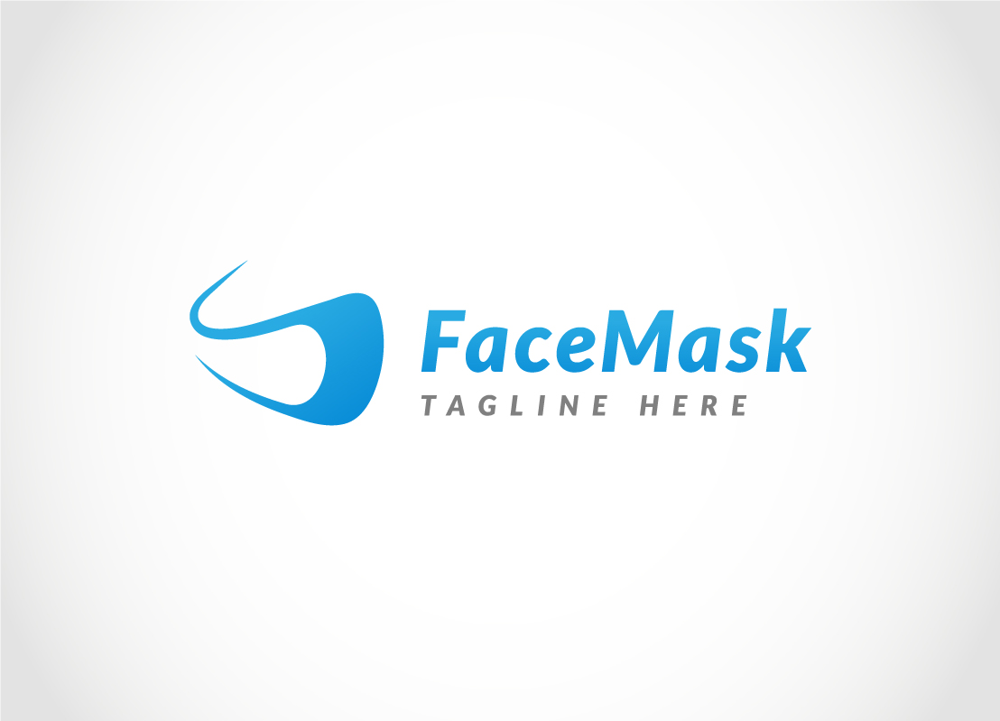 Download Шаблон логотипа "Modern Face Mask Design Logo Template" / Modern Face Mask Design Logo Template - Шаблон логотипа на тему графика medical,equipment,personal,protection,surgical,mask,face,guard,virus,modern,creative,abstract,app,care,clinic,community,doctor,health,logo,design