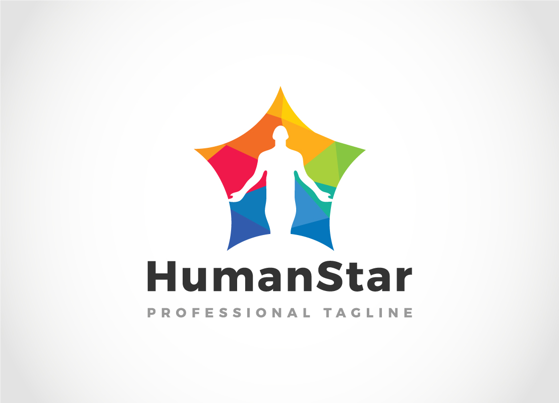 Download Шаблон логотипа "Creative Medic Human Star Design Logo Template" / Creative Medic Human Star Design Logo Template - Шаблон логотипа на тему графика medical,human,medicine,meditation,logo,design,star,colorful,spa,aesthetic,care,community,creative,doctor,heal,health,hearth,hospital,love,man,natural,nature,team,people,rise,snow,structure,sy