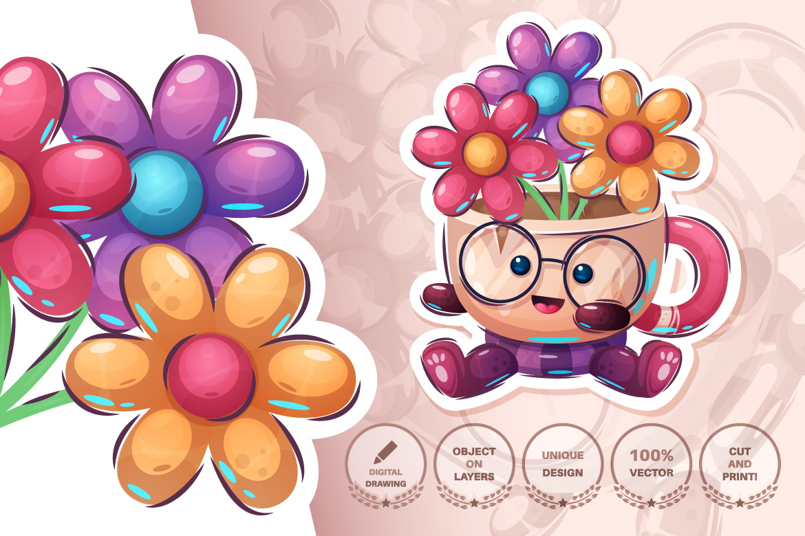 Download Иллюстрация "Set Funny Animal Sticker - Illustration" / Set Funny Animal Sticker - Illustration - Иллюстрация на тему графика seamless,pattern,cat,kitty,pumpkin,halloween,travel,monkey,owl,bird,penguin,cup,flower,dog,puppy,bone,lion