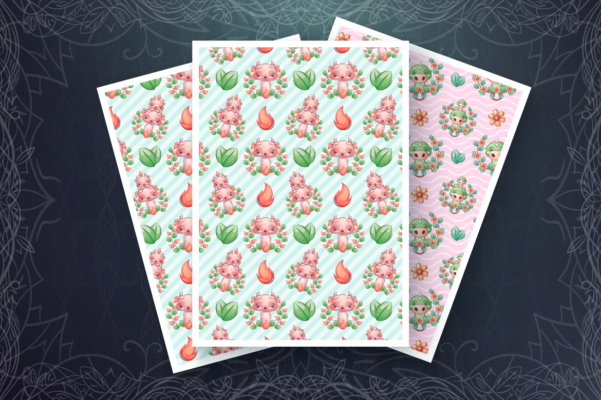 Download Иллюстрация "Set Cute Animal - Seamless Pattern - Illustration" / Set Cute Animal - Seamless Pattern - Illustration - Иллюстрация на тему графика bear,dog,puppy,monkey,devil,toad,frog,crocodile,seamless,pattern,cartoon,character,characters,wild,animal,animals,pet,toy,cute,pretty