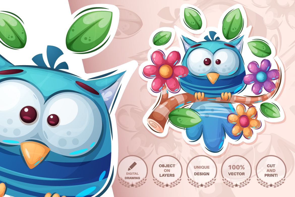 Download Иллюстрация "Set Cute Sticker - Seamless Pattern - Illustration" / Set Cute Sticker - Seamless Pattern - Illustration - Иллюстрация на тему графика seamless,pattern,cartoon,character,wild,animal,animals,pet,toy,cute,bird,owl,rabbit,diplomat,coffee,cup,helicopter,bear,polar,tiger