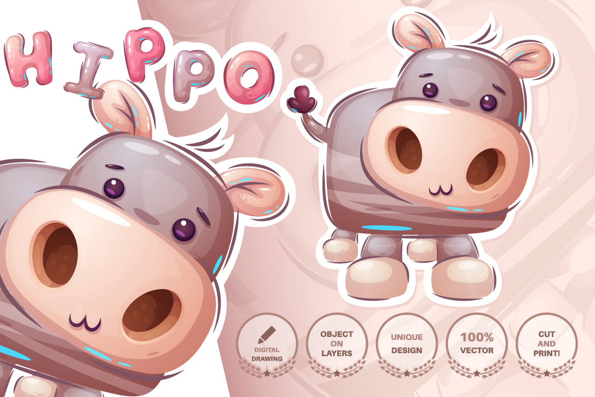 Download Иллюстрация "Set Cute Sticker - Seamless Pattern - Illustration" / Set Cute Sticker - Seamless Pattern - Illustration - Иллюстрация на тему графика hippo,boy,dog,puppy,hedgehog,bird,book,seamless,pattern,cartoon,character,illustration,picture,smile,emotion,draw,pet,wild,animals,animal