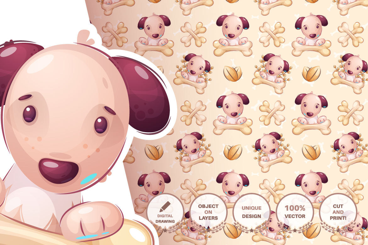 Download Иллюстрация "Set Cute Sticker - Seamless Pattern - Illustration" / Set Cute Sticker - Seamless Pattern - Illustration - Иллюстрация на тему графика hippo,boy,dog,puppy,hedgehog,bird,book,seamless,pattern,cartoon,character,illustration,picture,smile,emotion,draw,pet,wild,animals,animal