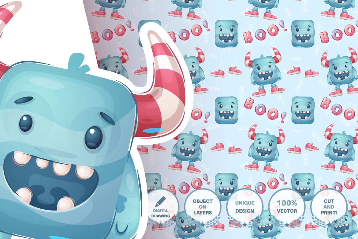 Download Иллюстрация "Set Cute Sticker - Seamless Pattern - Illustration" / Set Cute Sticker - Seamless Pattern - Illustration - Иллюстрация на тему графика cat,kitty,tiger,wc,toilet,radio,cassette,lion,monster,dog,puppy,rocket,seamless,pattern,cartoon,character,illustration,picture,smile,emotion