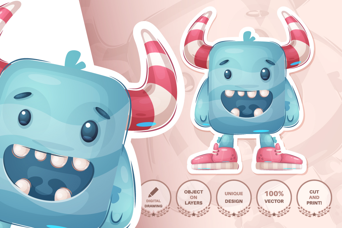 Download Иллюстрация "Set Cute Sticker - Seamless Pattern - Illustration" / Set Cute Sticker - Seamless Pattern - Illustration - Иллюстрация на тему графика cat,kitty,tiger,wc,toilet,radio,cassette,lion,monster,dog,puppy,rocket,seamless,pattern,cartoon,character,illustration,picture,smile,emotion