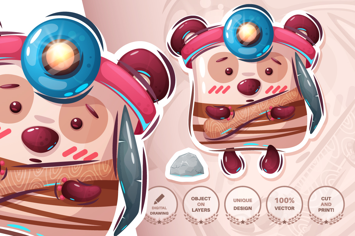 Download Иллюстрация "Set cute sticker - seamless pattern - Illustration" / Set cute sticker - seamless pattern - Illustration - Иллюстрация на тему графика fire hydrant,chicken,unicorn,wardrobe,chest of drawers,bone,bottle,tulip,mineral water,bear,pencil,letter,dog,puppy,bird,seamless,pattern,cartoon,character,illustration