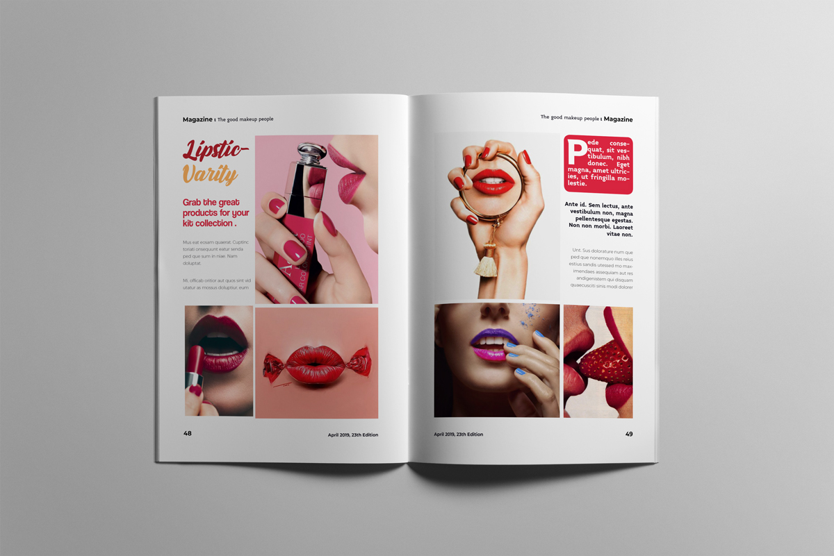 Download Magazine Template "Fashion Magazine" / Fashion Magazine - Magazine Template на тему графика magazine,indesign,layout,fashion,a4,lookbook,brochure,presentation,newsletter,layered,print,publication,pro,clean,creative,catalog
