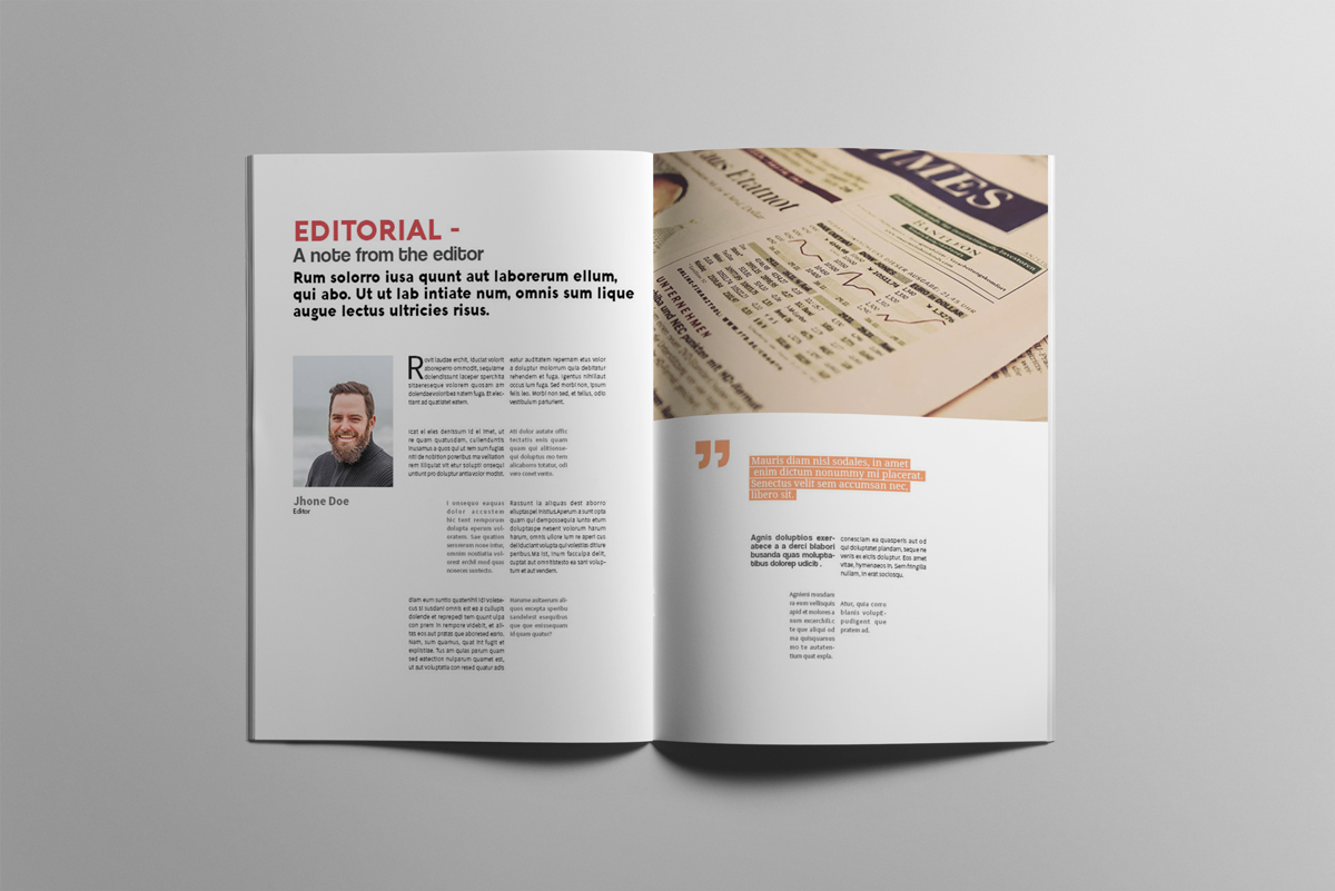 Download Magazine Template "Business Magazine Template" / Business Magazine Template - Magazine Template на тему графика business,magazine,journal,newsletter,brochure,layout,indesign,corpotate,marketing,promotion,annual,report,creative,a4