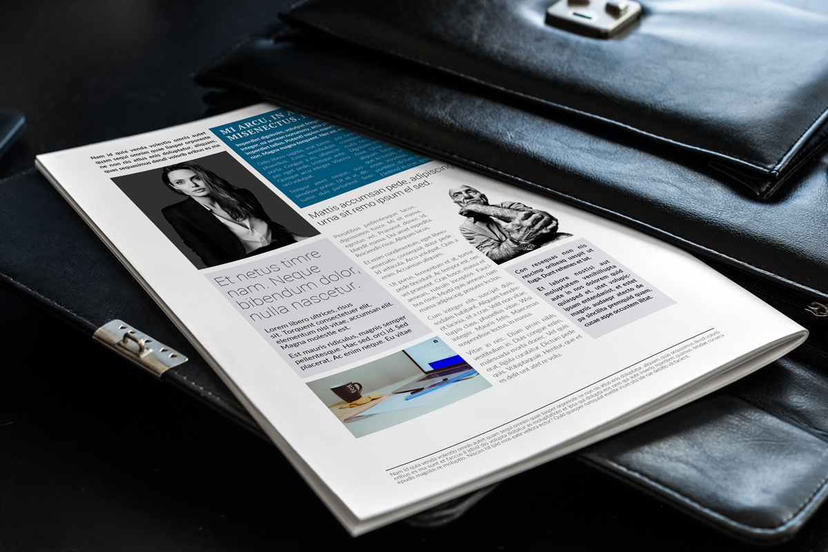 Download Magazine Template "Magazine Template Corporate Business Newsletter Layout" / Magazine Template Corporate Business Newsletter Layout - Magazine Template на тему графика newsletter,layout,business,corporate,indd,indesign,newspaper,magazine,minimal,grapghicdesign,template,brochure,a4,idml,clean,pro