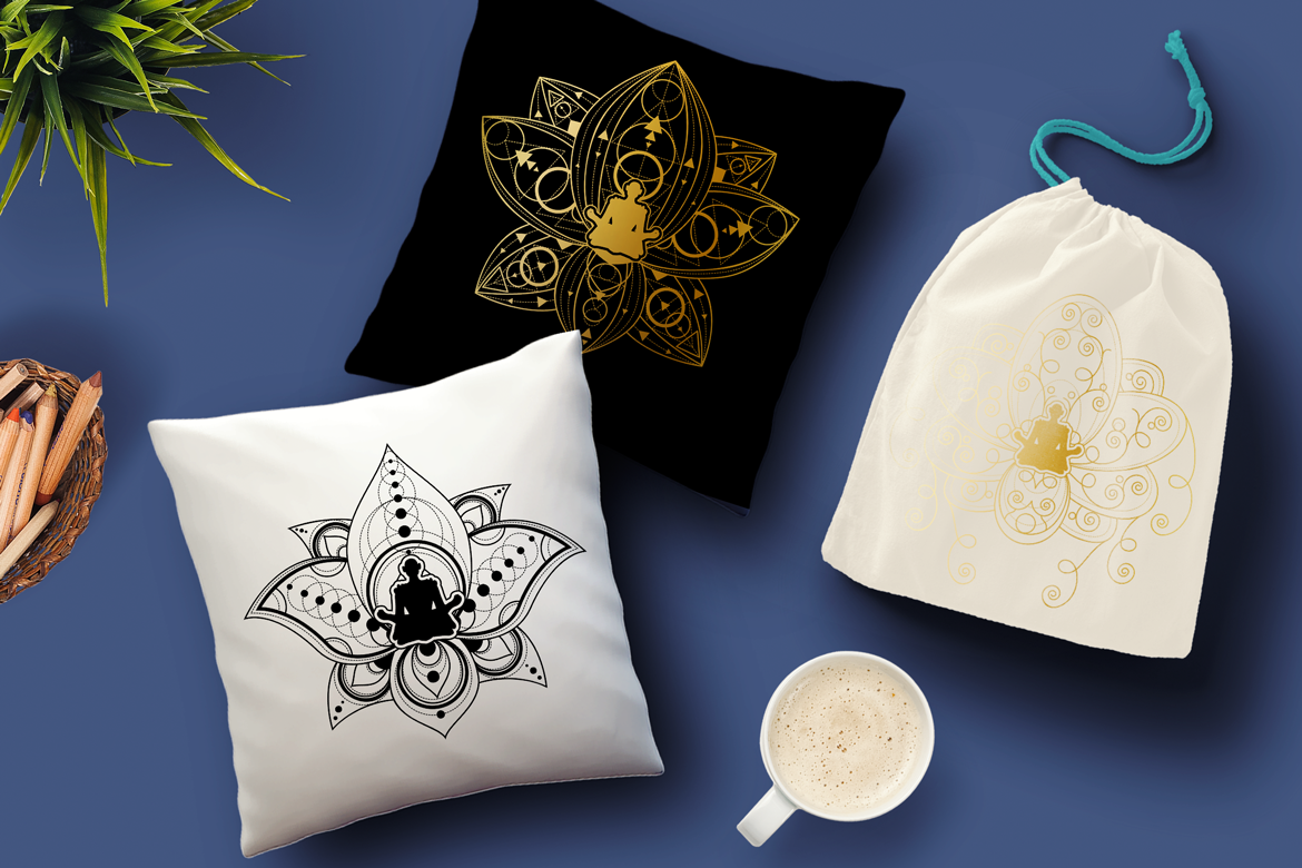 Download Иллюстрация "Yoga In Lotus Clipart Set - Illustration" / Yoga In Lotus Clipart Set - Illustration - Иллюстрация на тему графика yoga,lotus,meditation,zen,pose,relaxation,vector,health,lifestyle,healthy,silhouette,illustration,position,care,vista,number,spiritual,sport,symbol,beauty