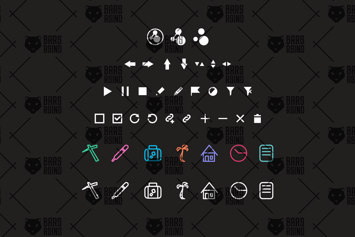 Download Набор иконок "Web App Icons Set" / Web App Icons Set - Набор иконок на тему game hux,isolated,media,user,configuration,arrow,symbol,internet,app,social,setting,element,ui,technology,computer,favorite,icon,connection,ecommerce,mobile