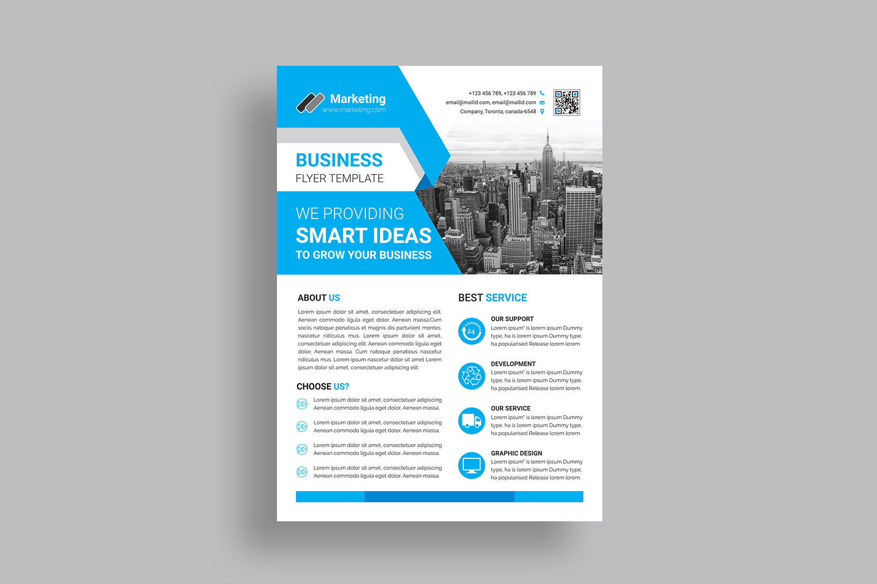 Download Фирменный стиль "Flyer Design - Corporate Identity Template" / Flyer Design - Corporate Identity Template - Фирменный стиль на тему графика black,blue,brand,business,card,clean,cmyk,color,company,corporate,creative,design,designer,eps,green,horizontal,modern,personal,print,ready