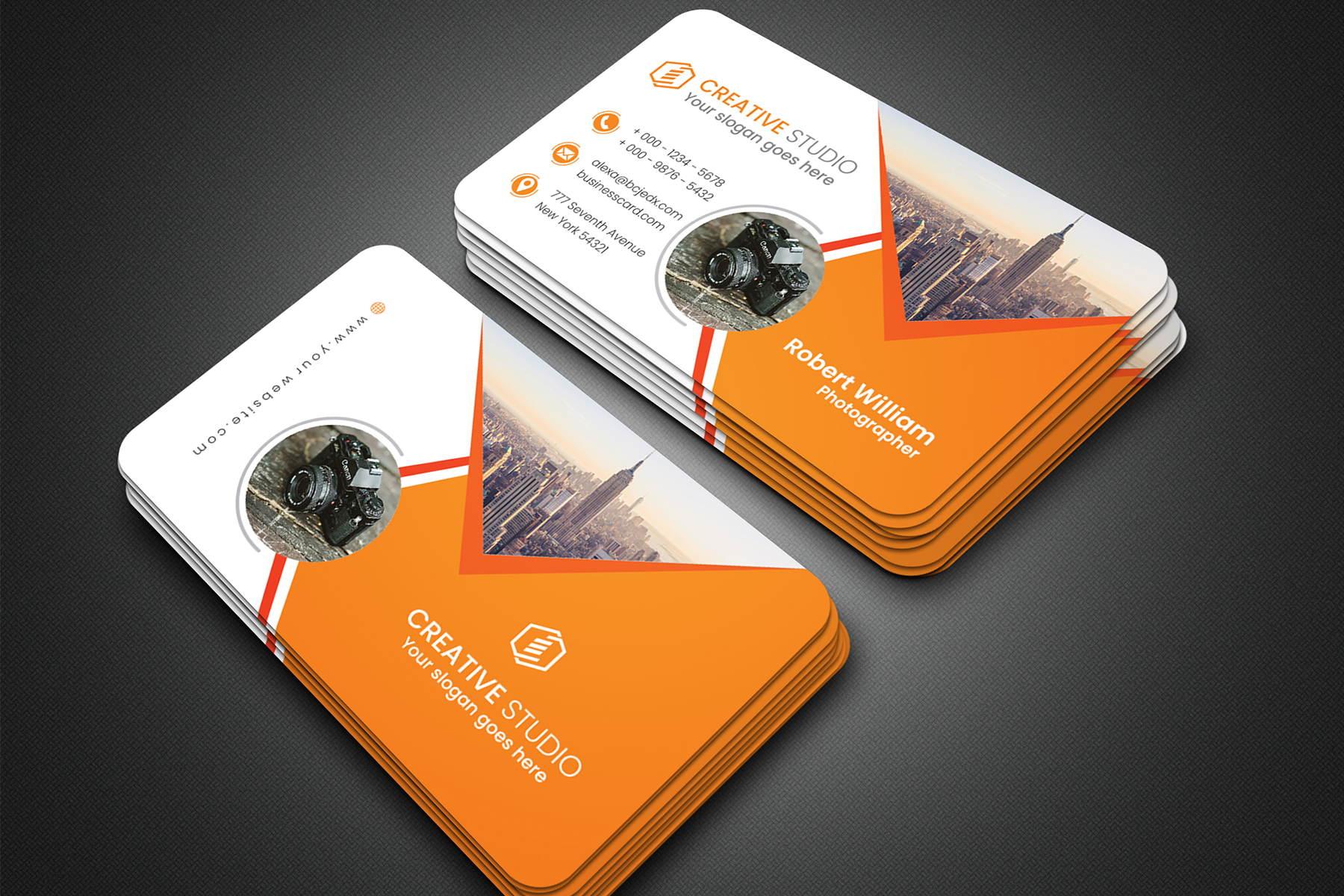 Download Фирменный стиль "Robert William Business Card - Corporate Identity Template" / Robert William Business Card - Corporate Identity Template - Фирменный стиль на тему графика black,blue,brand,business card,card,clean,cmyk,color,company,corporate,creative,design,designer,eps,green,horizontal,modern,personal,print,print ready