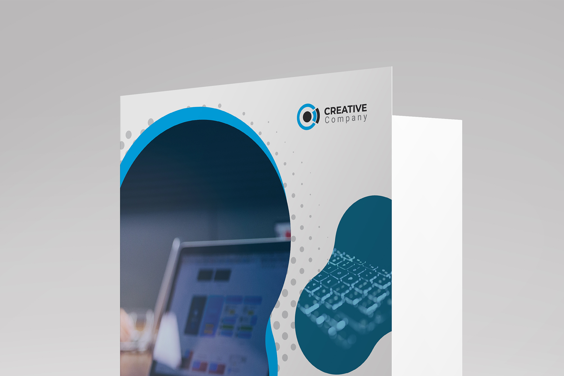 Download Фирменный стиль "Presentation Folder - Corporate Identity Template" / Presentation Folder - Corporate Identity Template - Фирменный стиль на тему графика abstract,art,artistic,blue,building,computer,corporate,folder,graph,graphic,green,id,id kit,internet,logo,modern,multimedia,official,photo,play