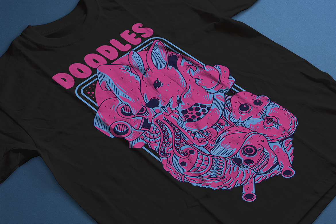 Doodles T-shirt #88859