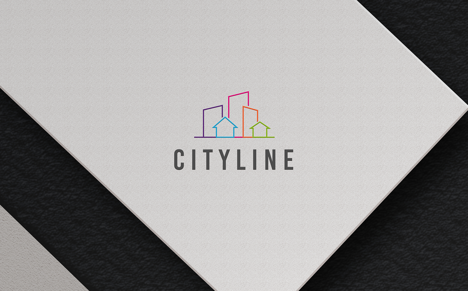 Download Шаблон логотипа "City Line Logo Template" / City Line Logo Template - Шаблон логотипа на тему графика logo,design,template,building,reality,real estate,company,new,creative,graphic,vector,business,icon,premium,brand,identity,corporate,build,city,estate