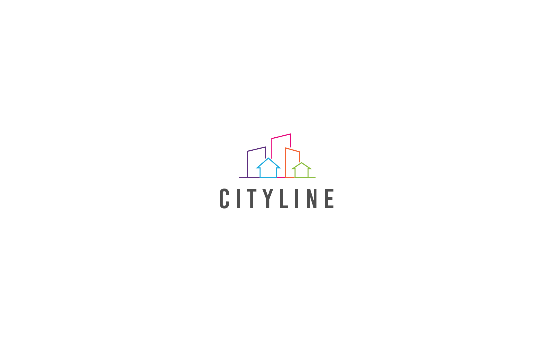Download Шаблон логотипа "City Line Logo Template" / City Line Logo Template - Шаблон логотипа на тему графика logo,design,template,building,reality,real estate,company,new,creative,graphic,vector,business,icon,premium,brand,identity,corporate,build,city,estate